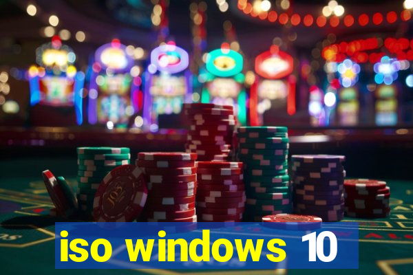 iso windows 10